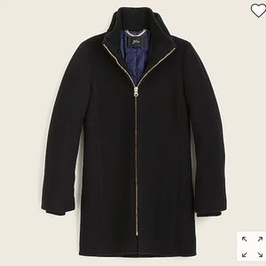 J. CREW: LIKE NEW Lodge Coat Italian Wool